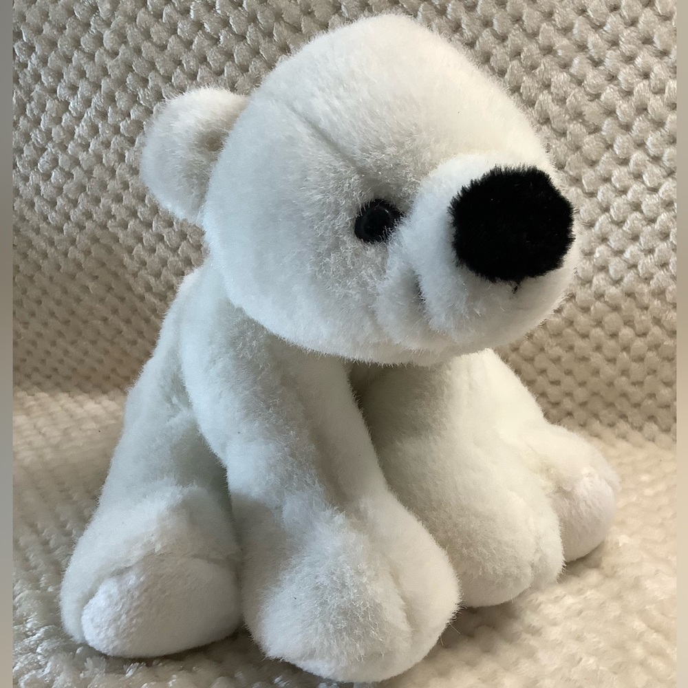 Unbranded Plush White Polar Bear Stuffed Animal Toy